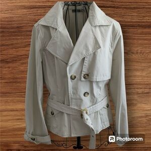 Apt 9 double breasted lightweight jacket